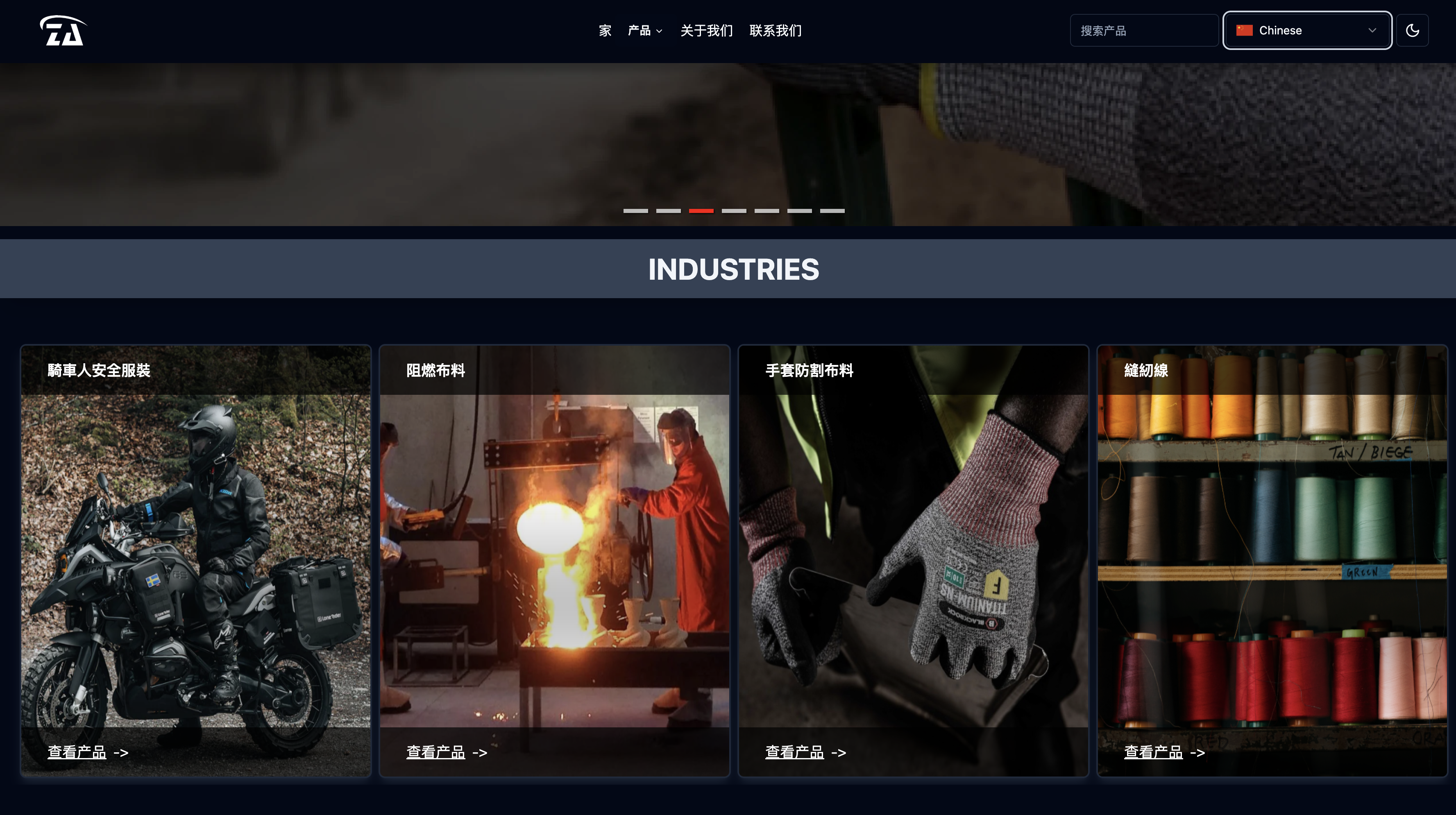 International Multi-Language Business Site